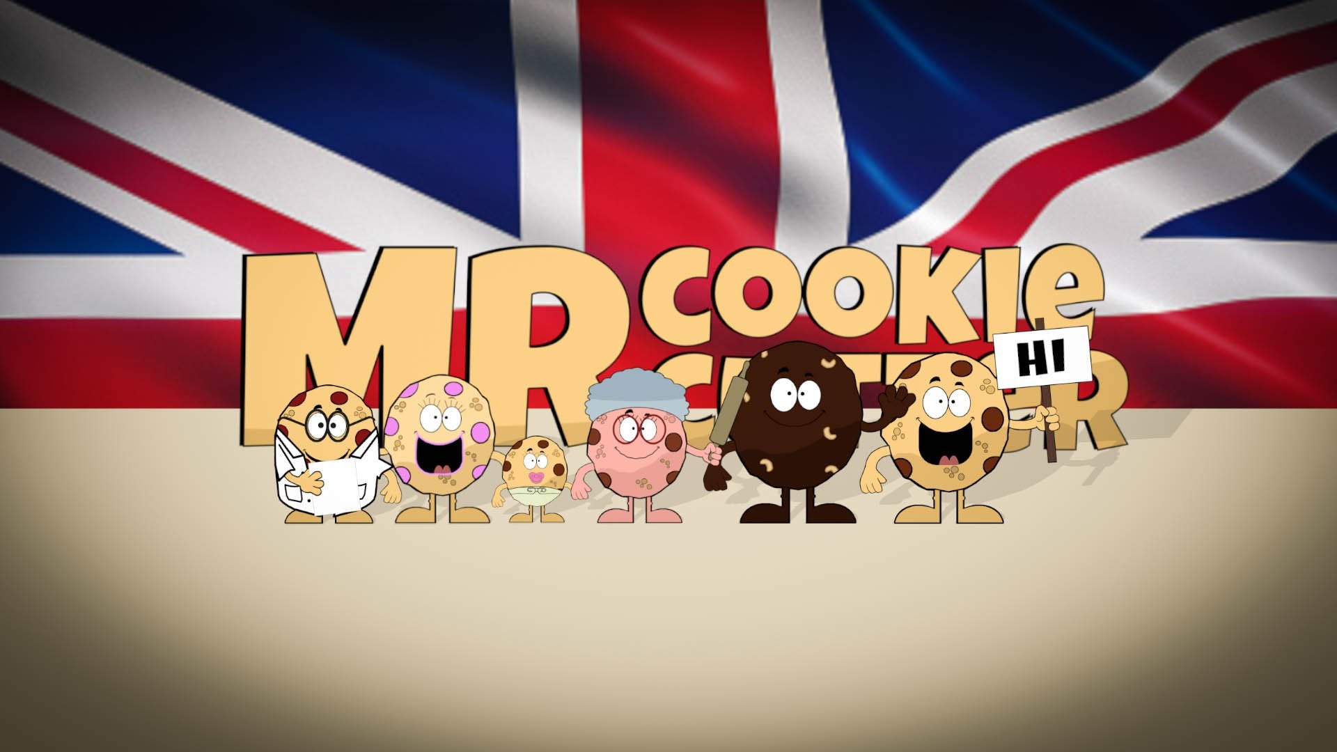 About Us Page Banner with Mr Cookie Cutter Characters