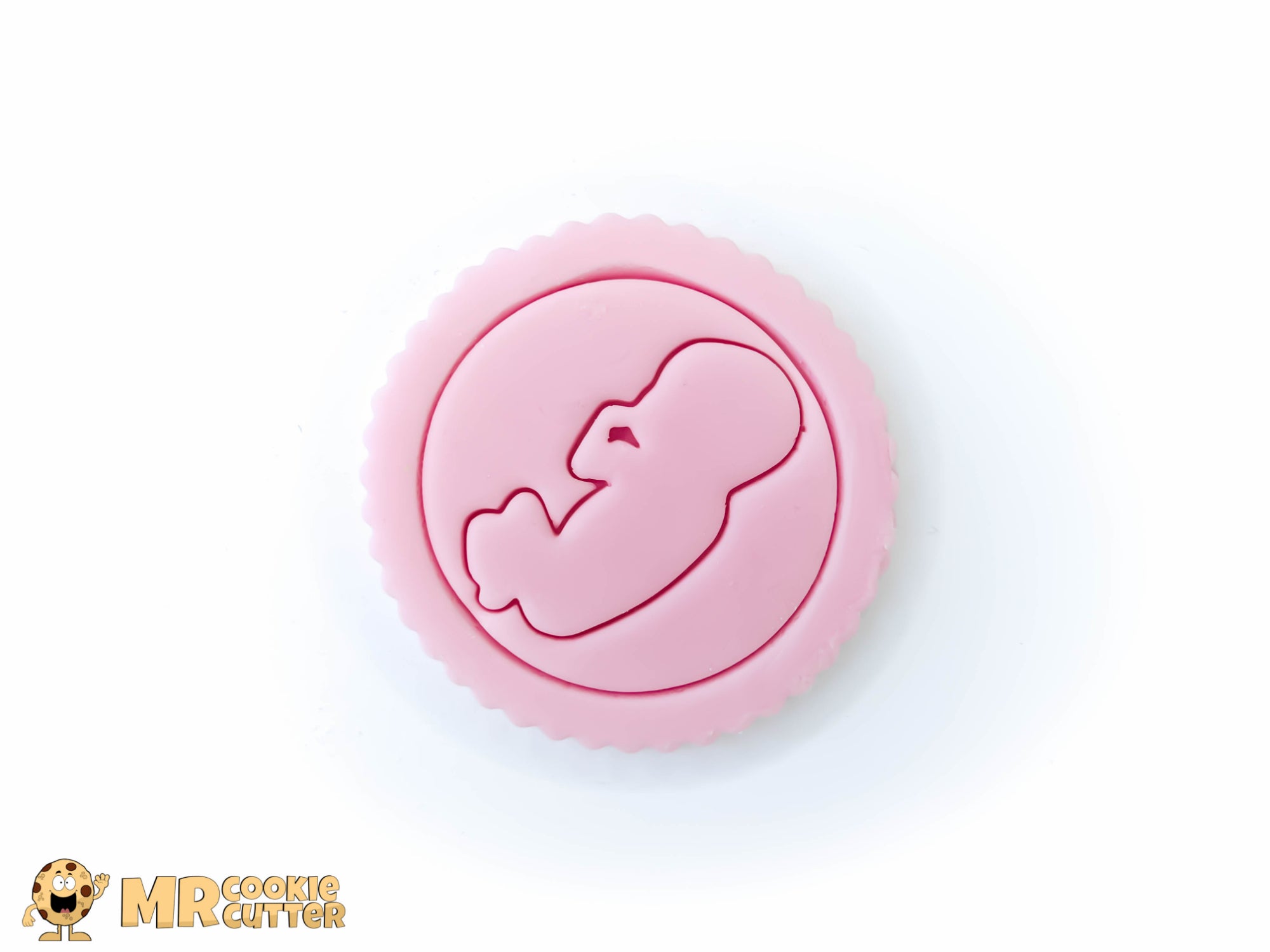 Baby in the Womb Cupcake Topper