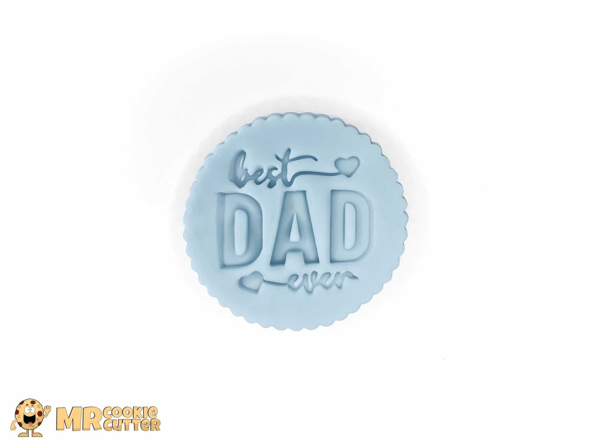 Best Dad Ever Fathers Day Cupcake Topper