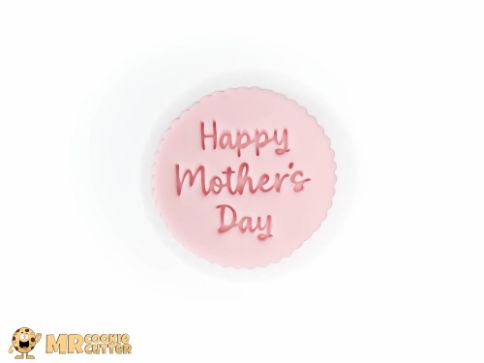 Mothers Day Fondant Stamps
