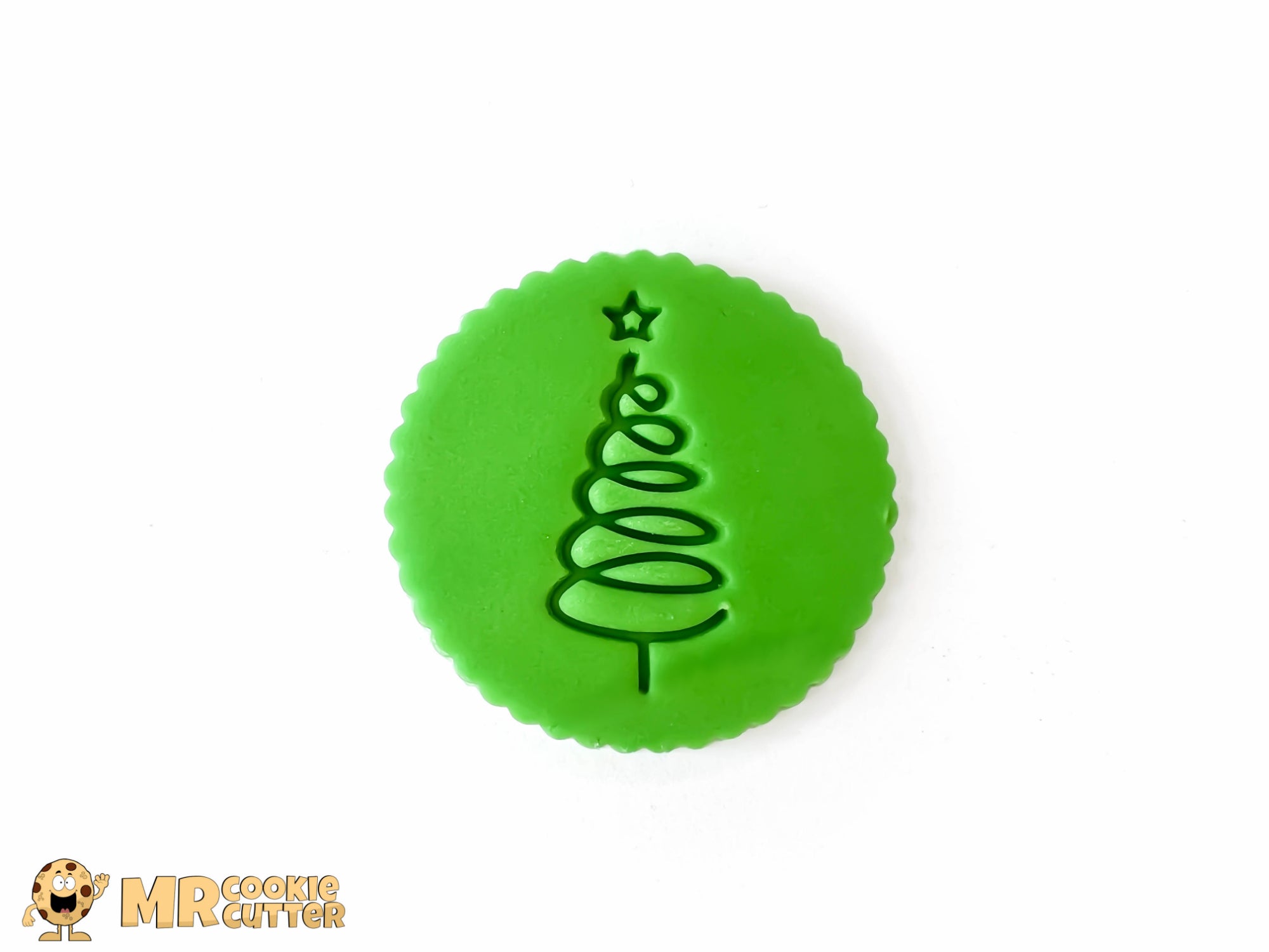 Christmas Tree Cupcake Topper