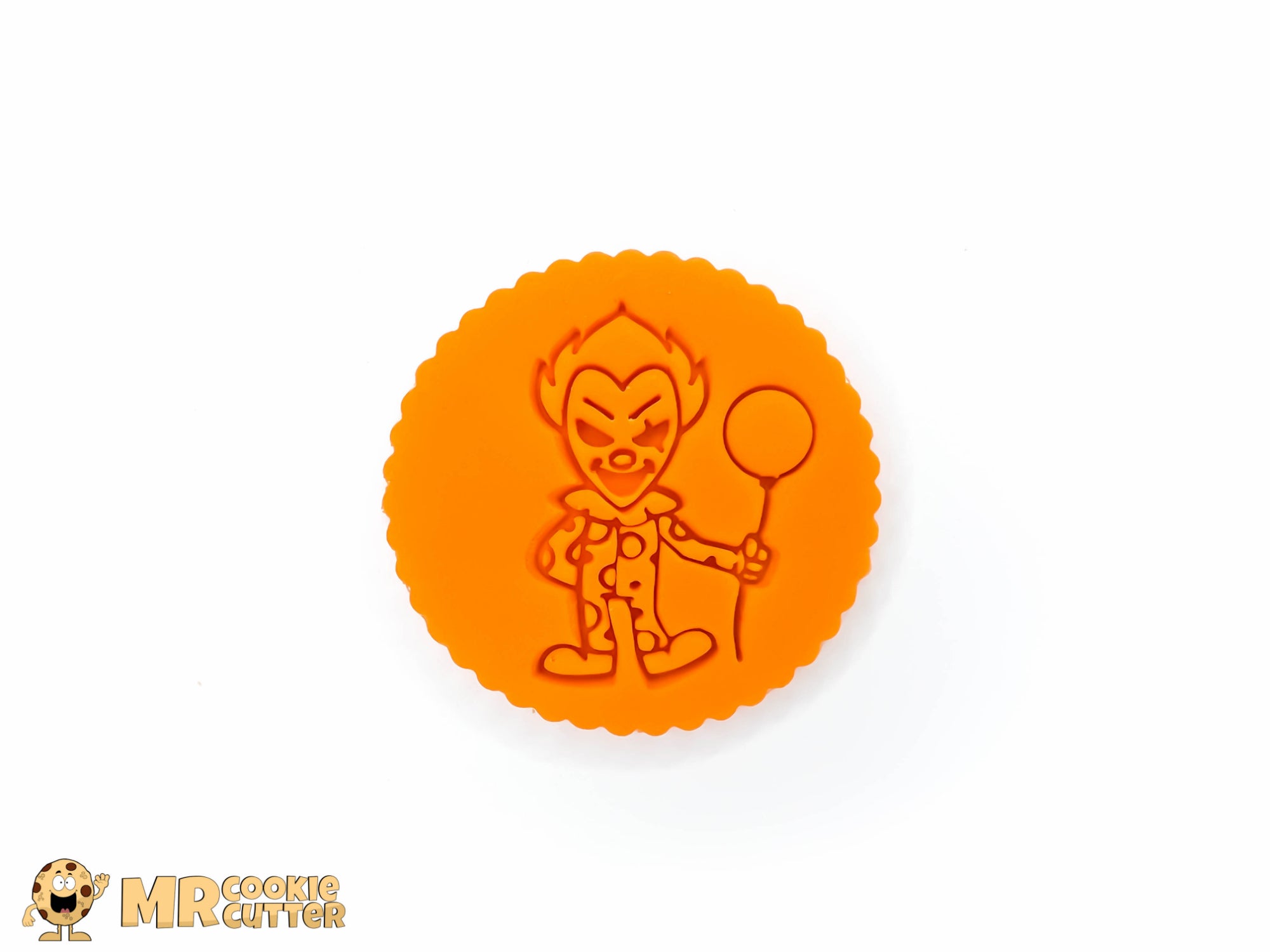 Halloween Clown Cookie and cupcake topper