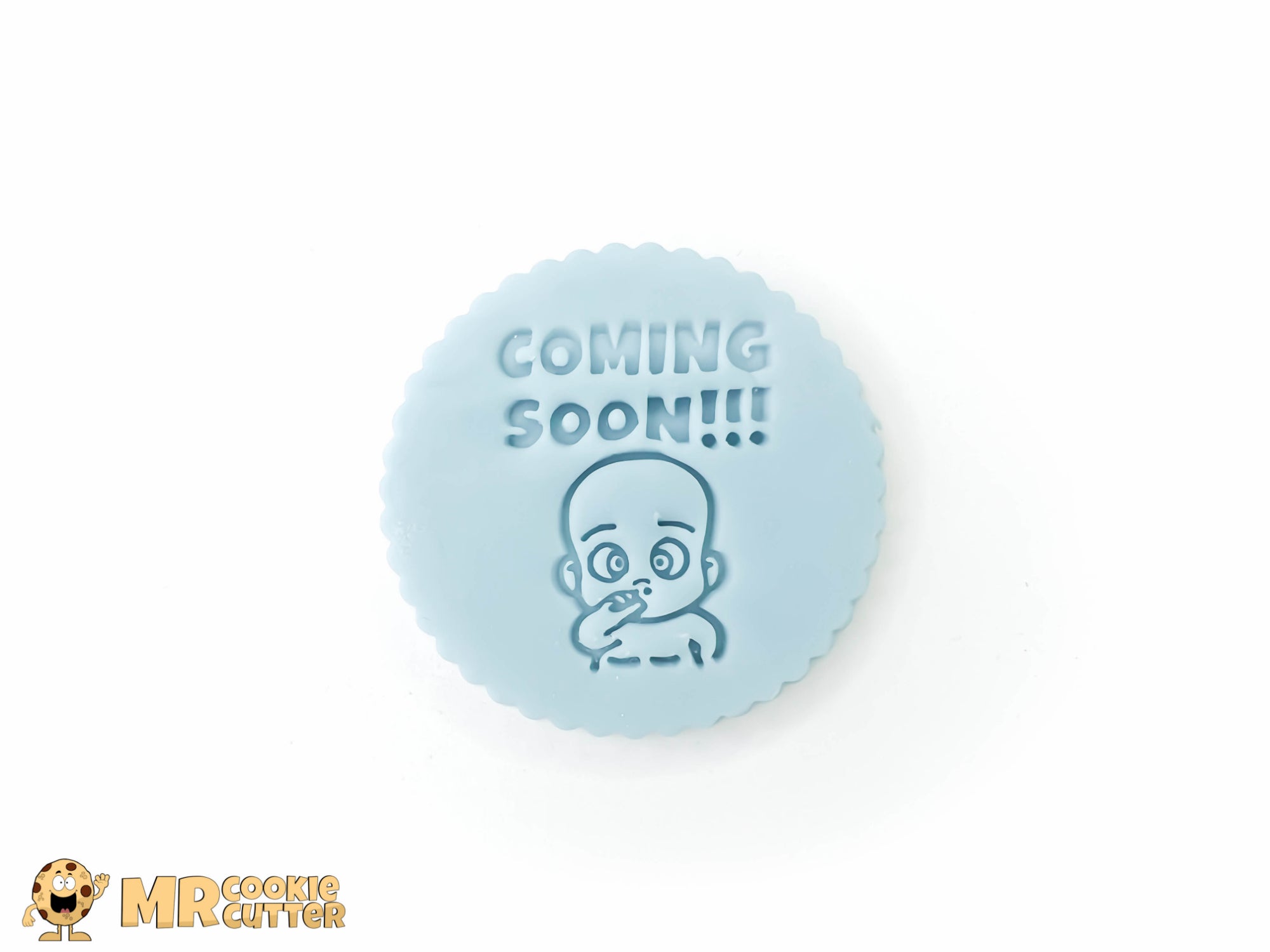 Coming Soon Baby Boy Cupcake Topper