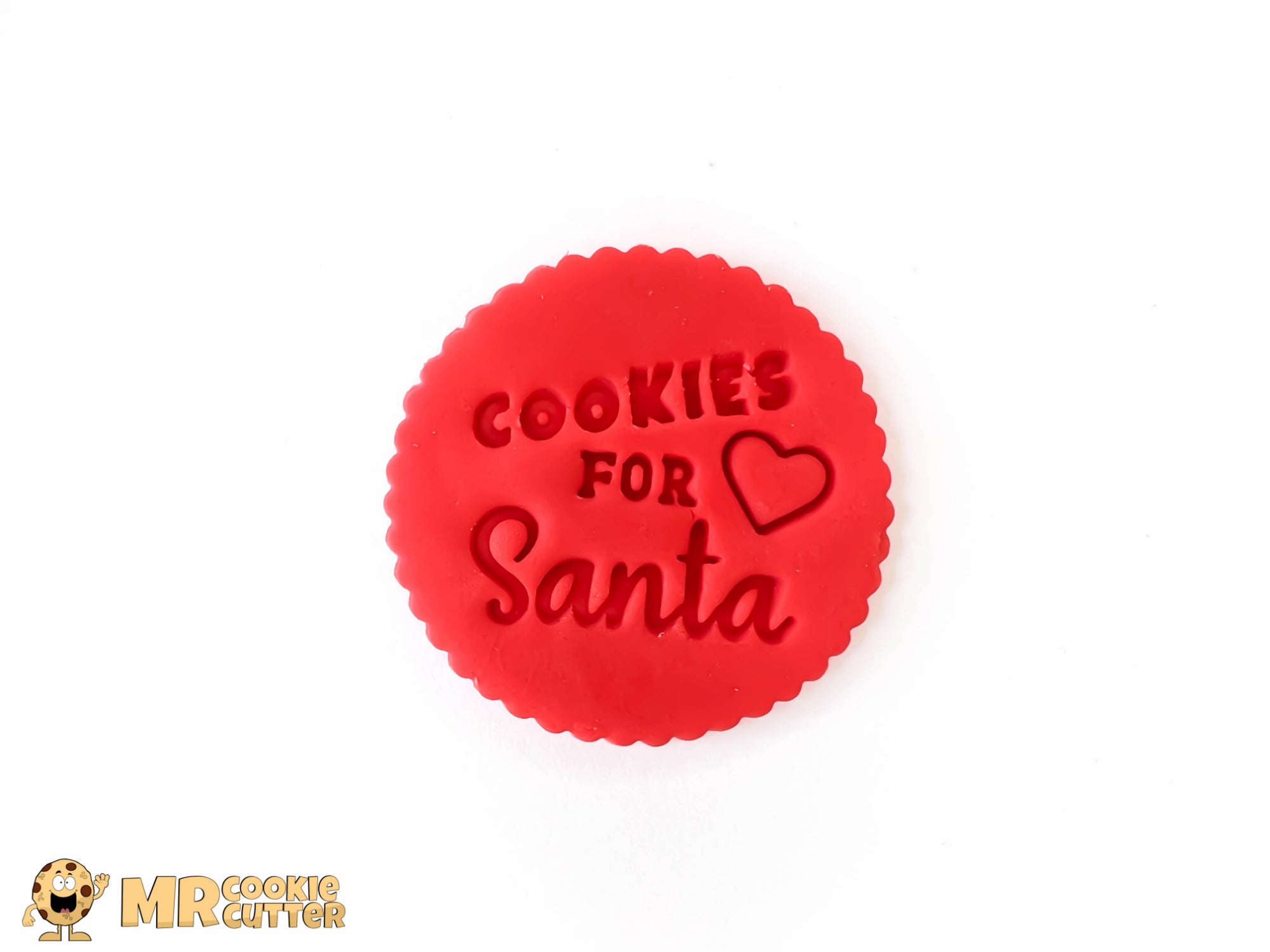 Cookies For Santa Cupcake and Cookie Topper