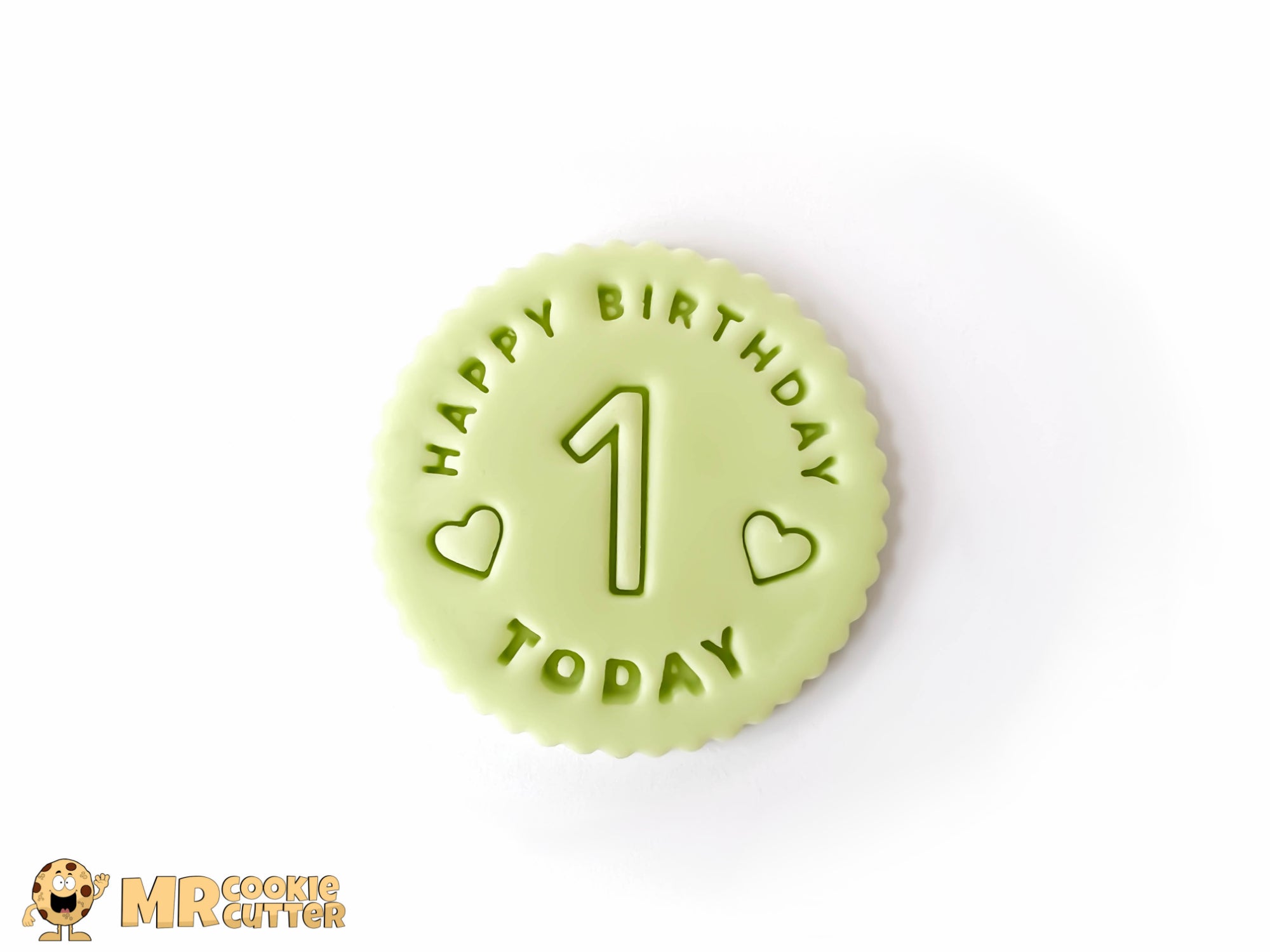Happy Birthday One Today Cupcake Topper