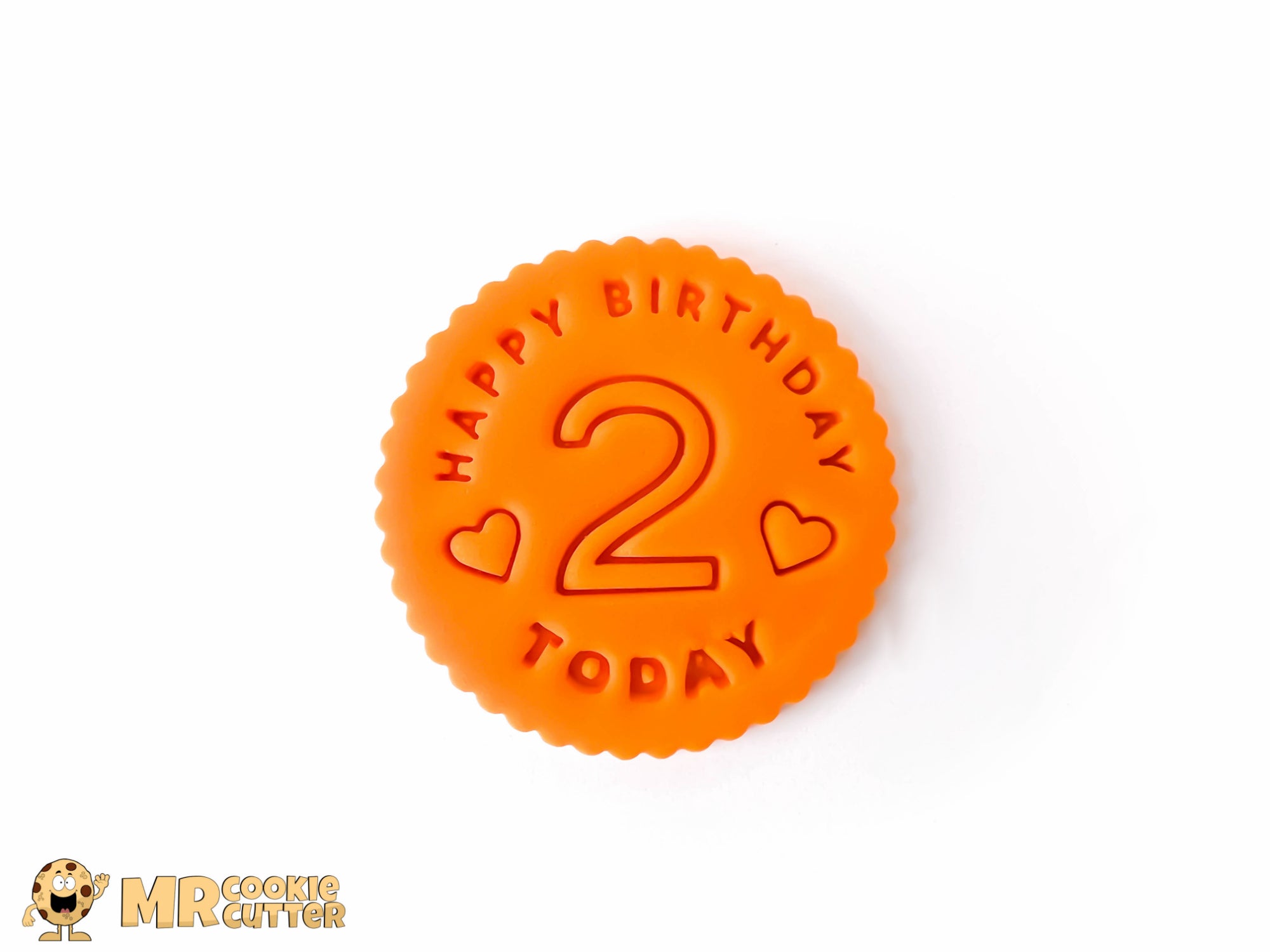 Happy Birthday 2 today Cupcake Topper