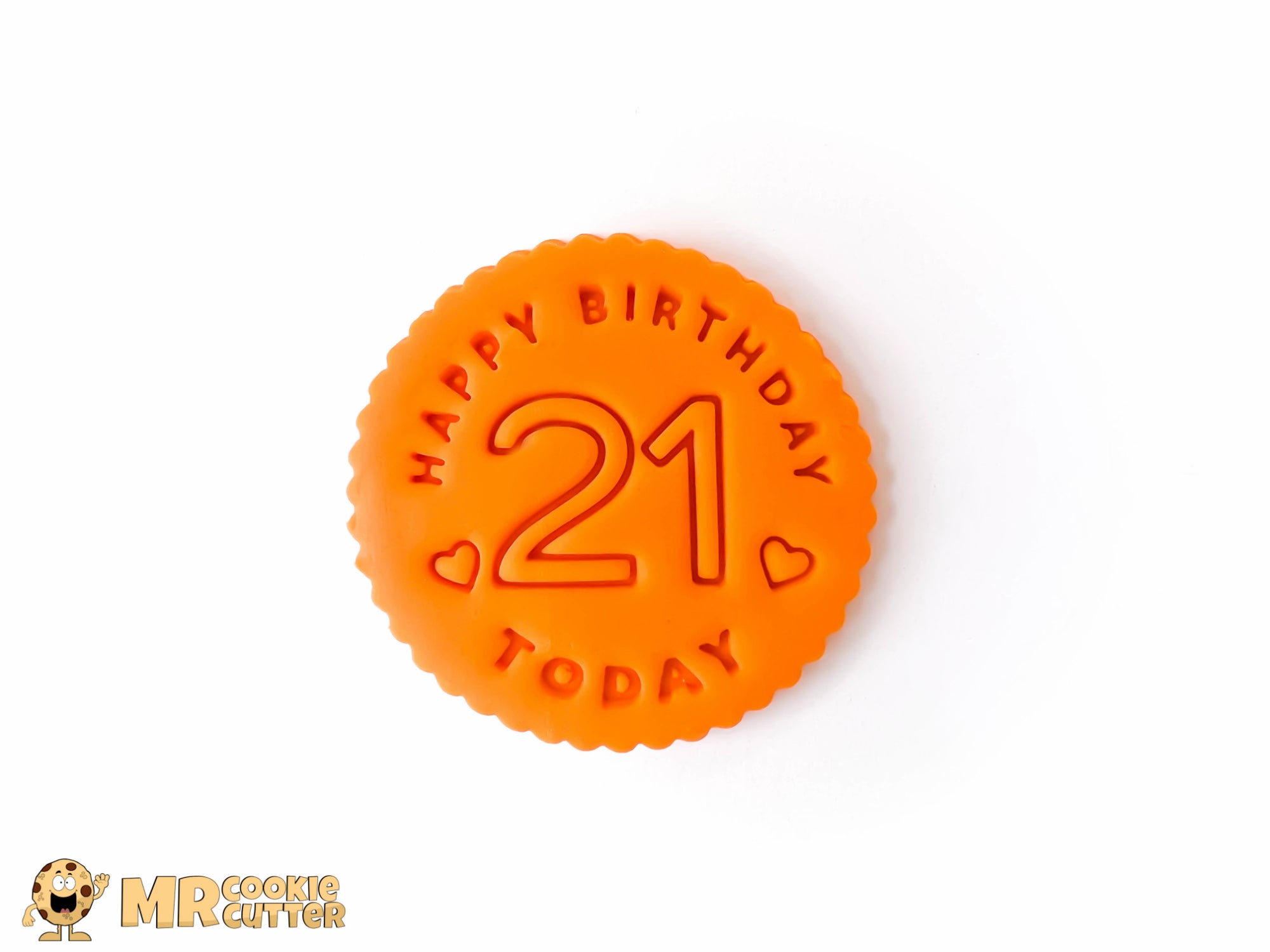 Happy Birthday 21 Today Fondant Cupcake Topper