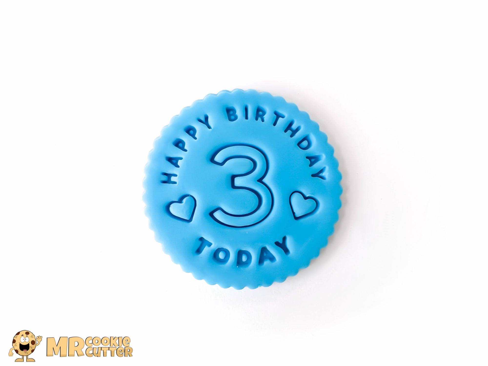 Happy Birthday 3 Today Cupcake Topper