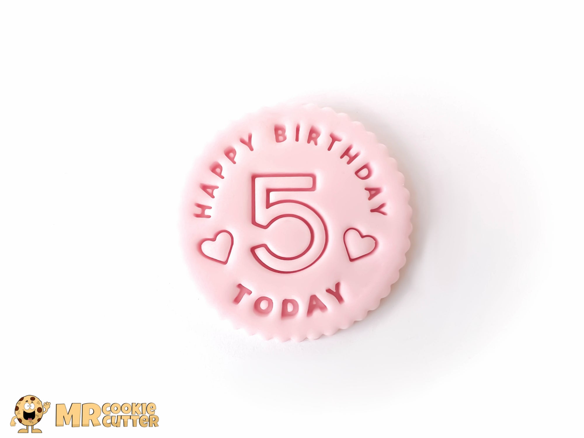 Happy Birthday 5 Today Cupcake Topper