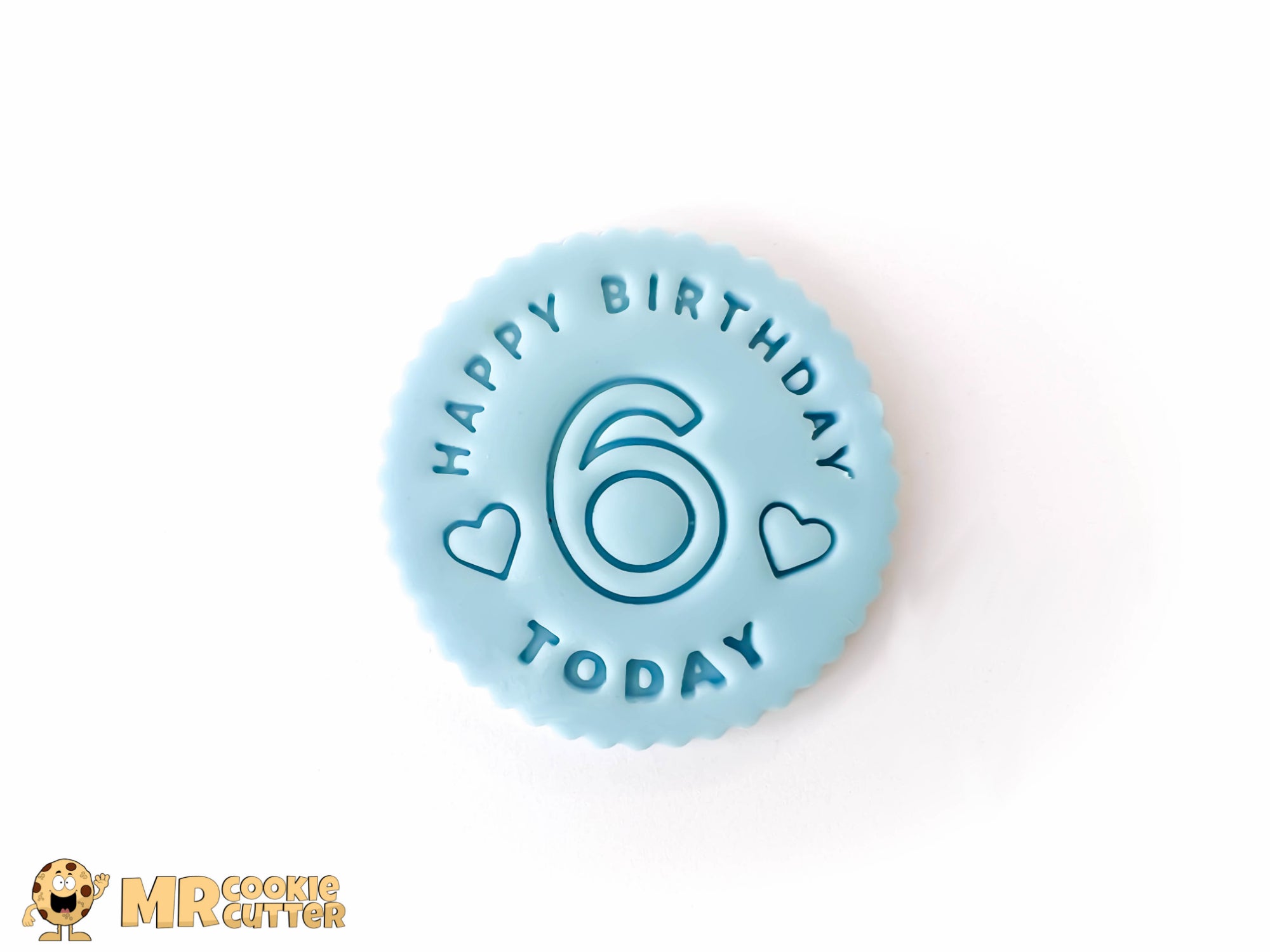 Happy Birthday 6 Today Cupcake Topper