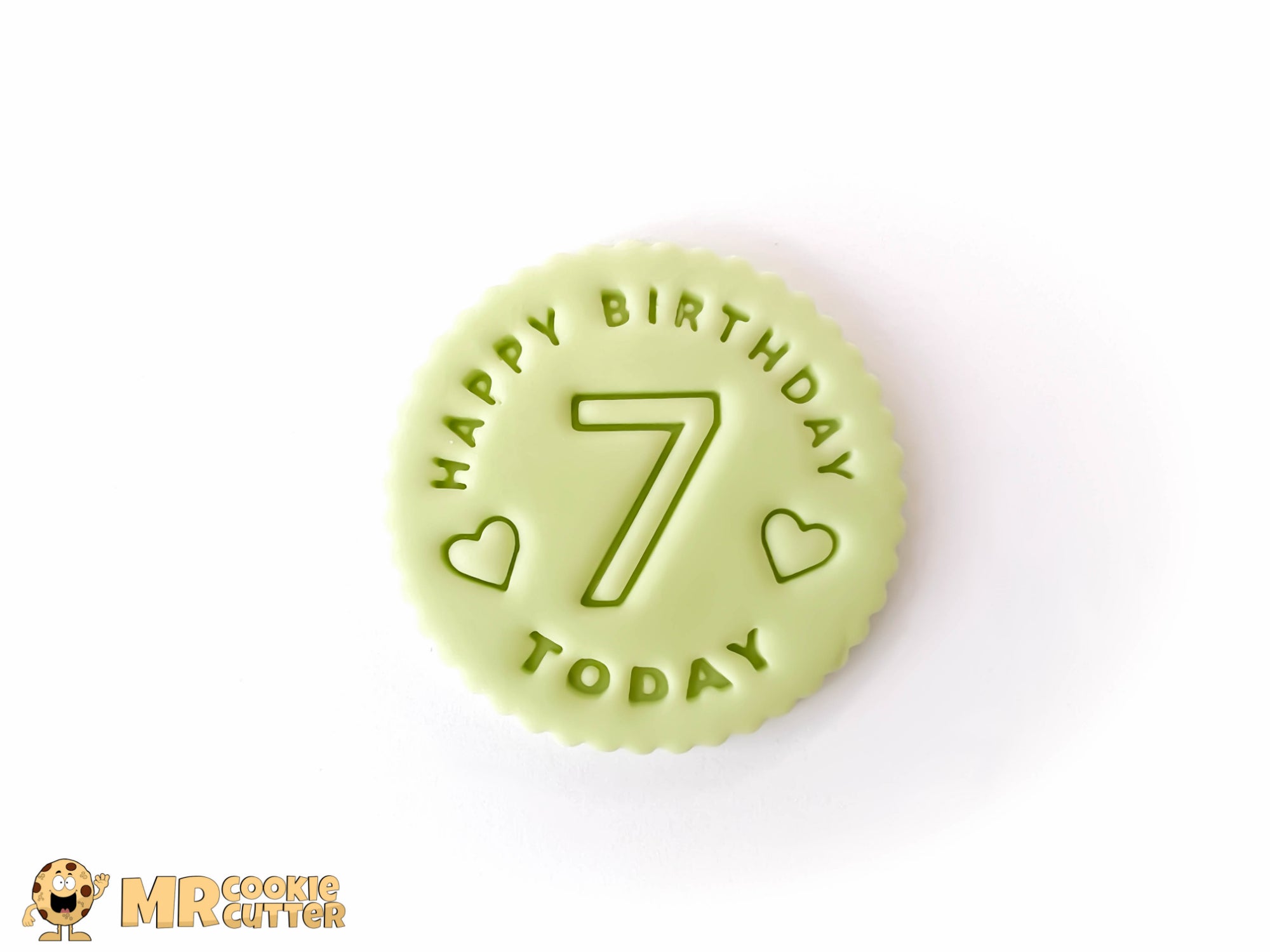 Happy Birthday 7 Today Cupcake Topper