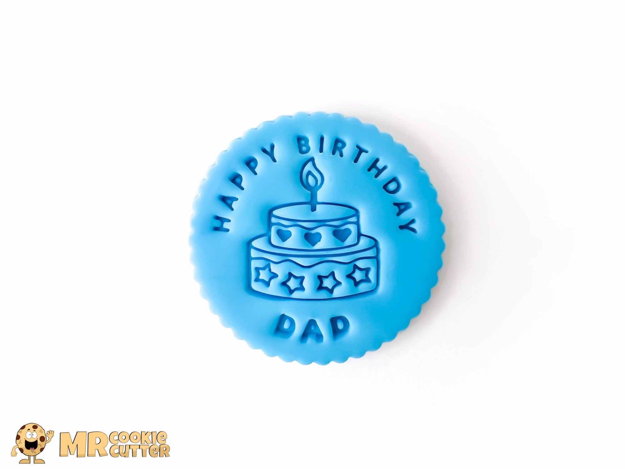 Happy Birthday Dad Cupcake Topper