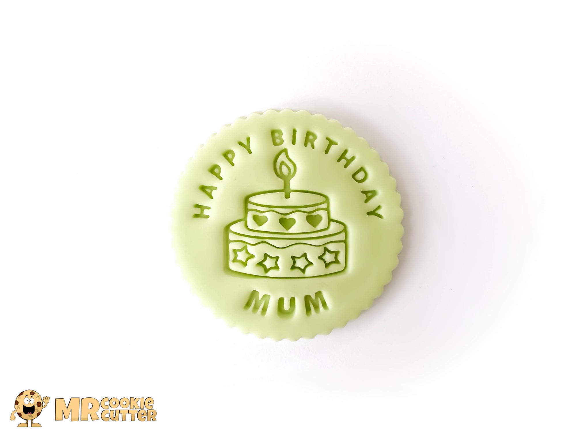 Happy Birthday Mum Cupcake Topper