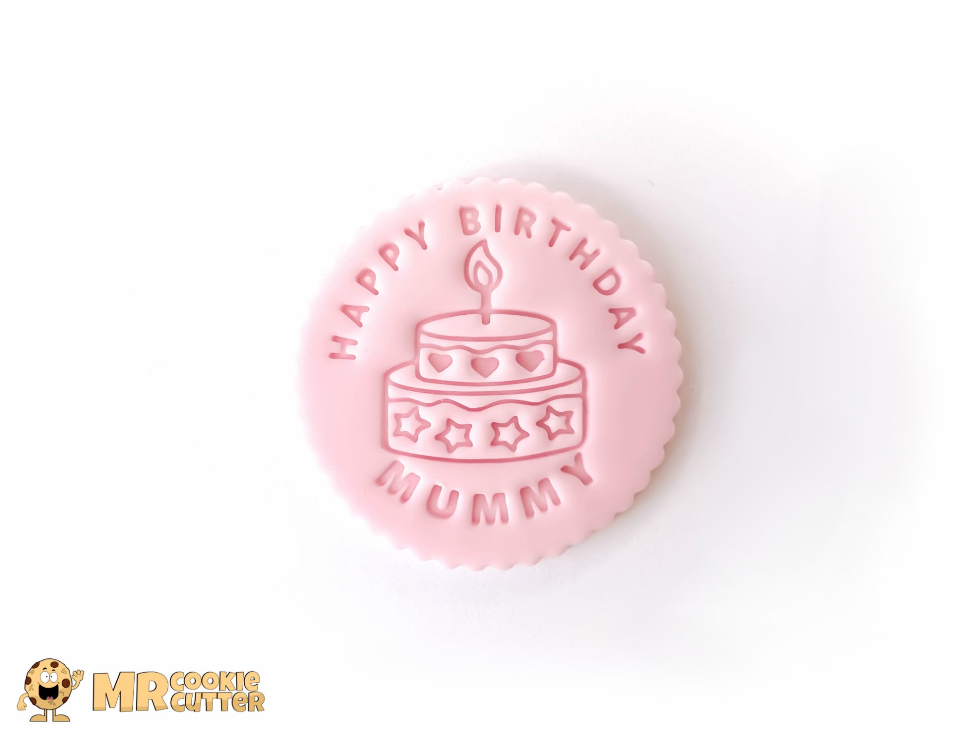 Happy Birthday Mummy Cupcake Topper