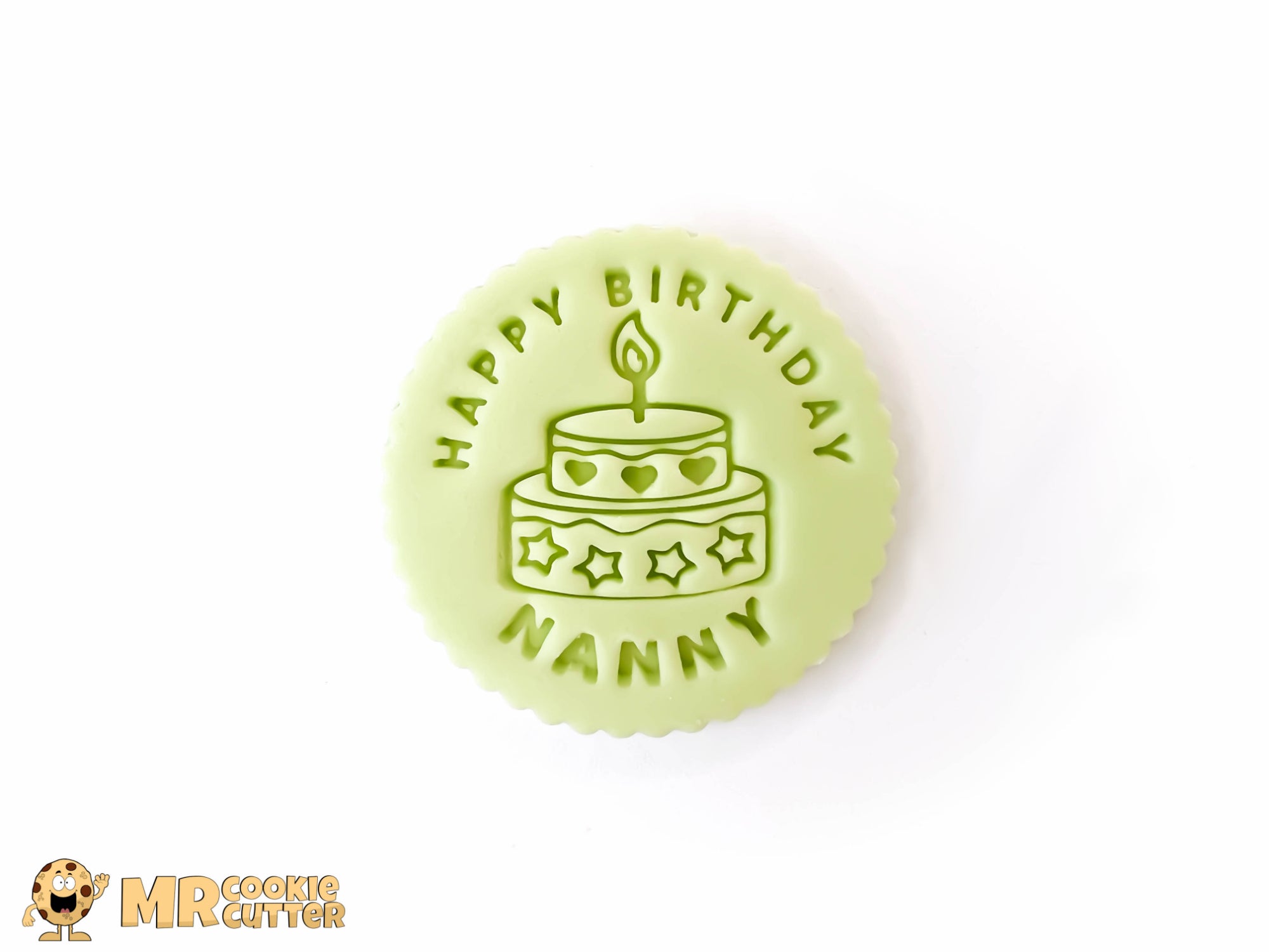 Happy Birthday Nanny Cupcake Topper