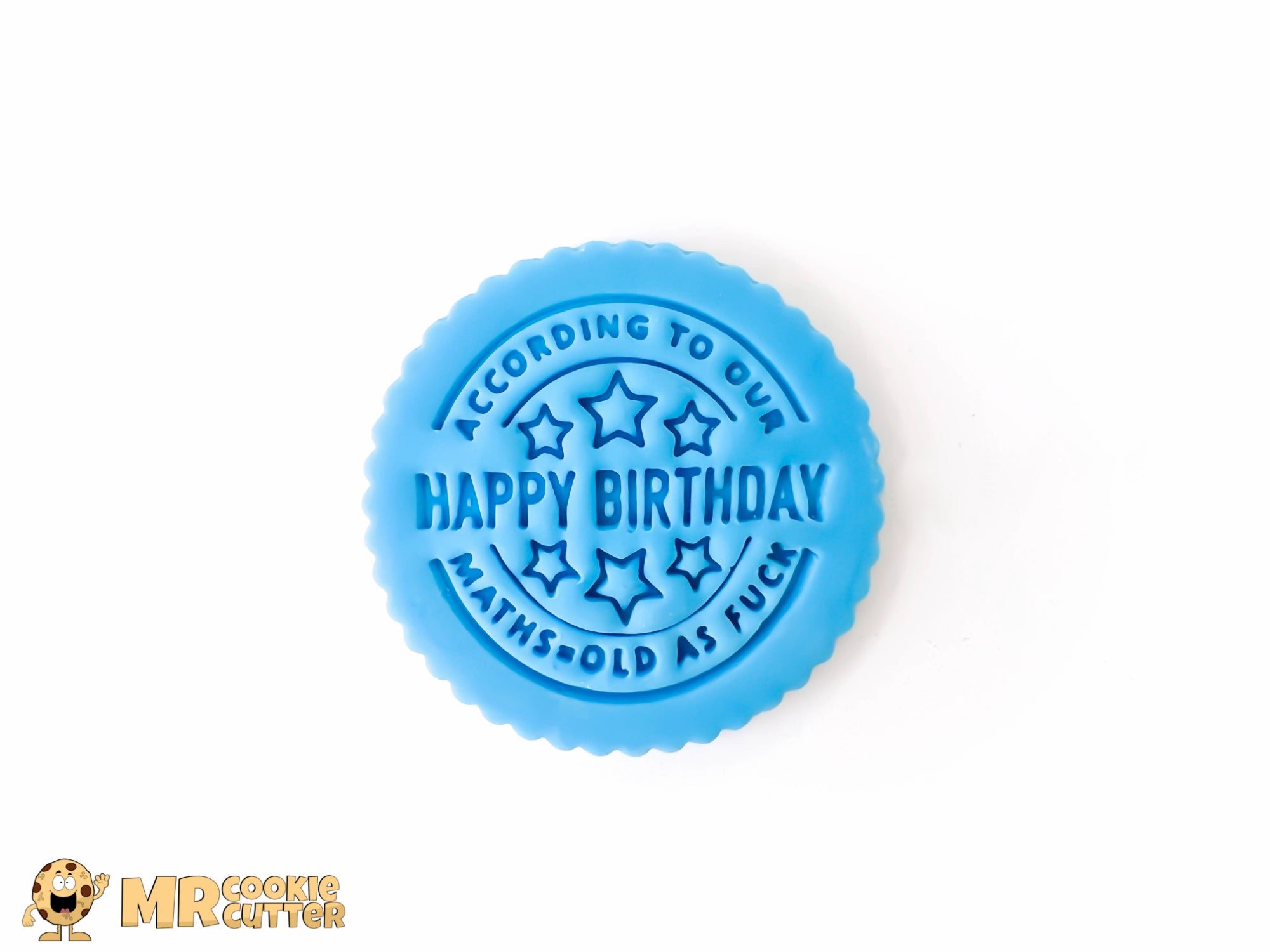 Adult Happy Birthday. According to our maths Old as F##k Cupcake Topper