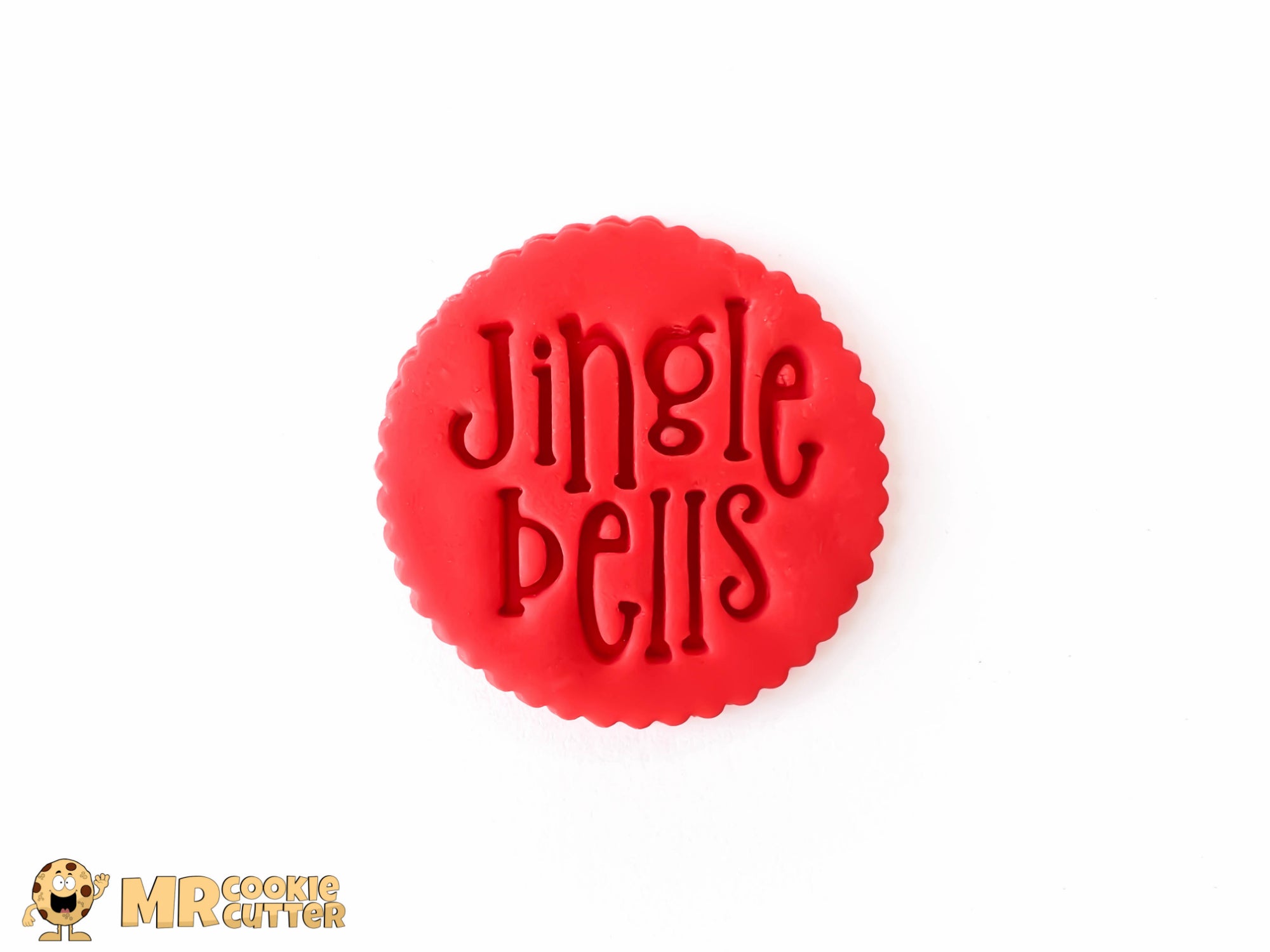 Jingle Bells Christmas Cupcake and Cookie Topper