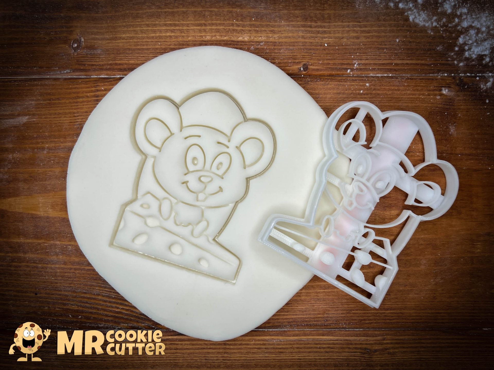 Cartoon Mouse Cookie Cutter