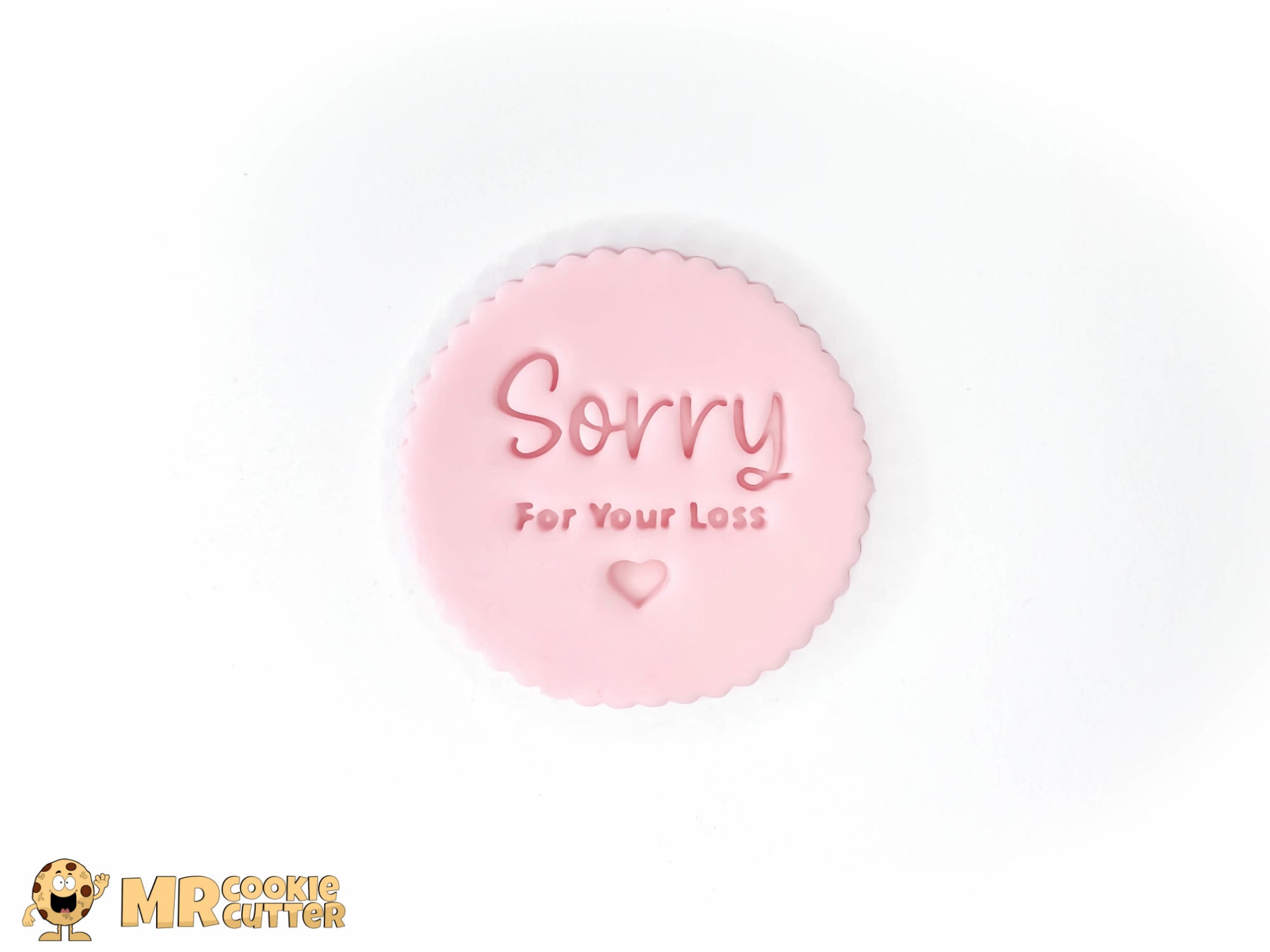 Sorry For Your Loss Cupcake Topper