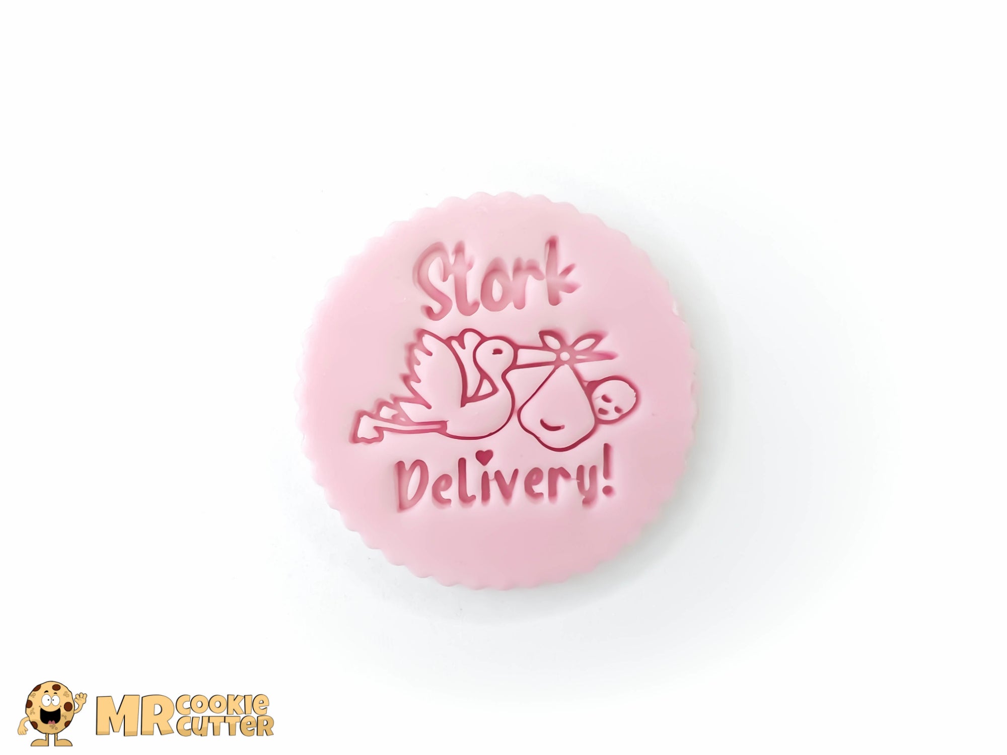 Stork Delivery Cupcake Topper