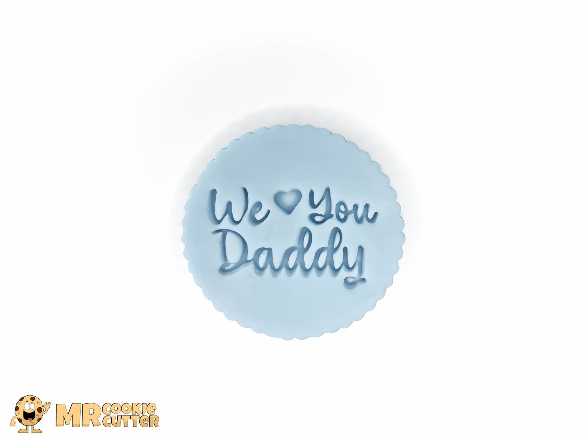 We Love You Daddy Father's Day Cupcake Topper