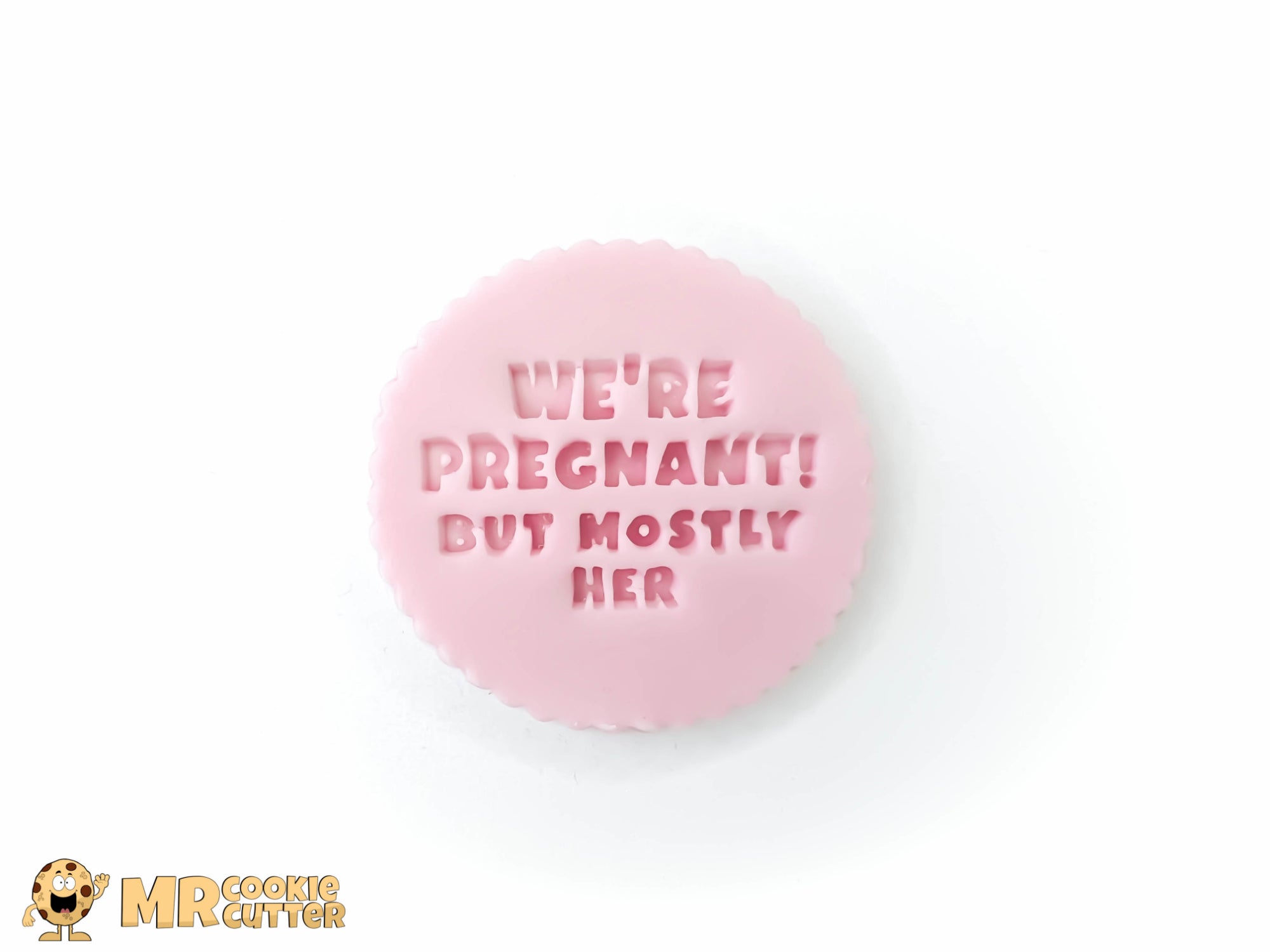 We are pregnant buy mostly her funny cupcake topper