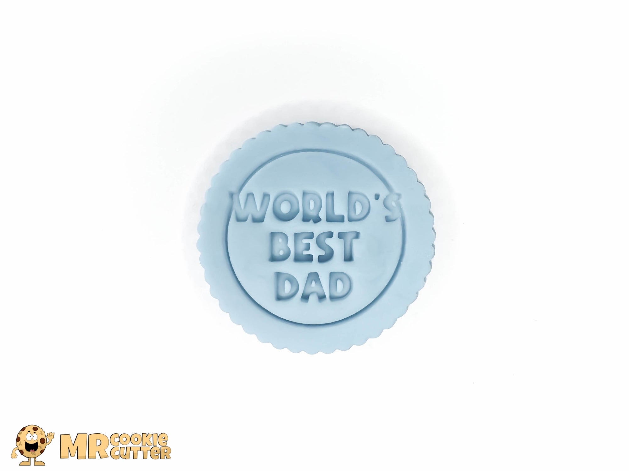 World's Best Dad Cupcake Topper
