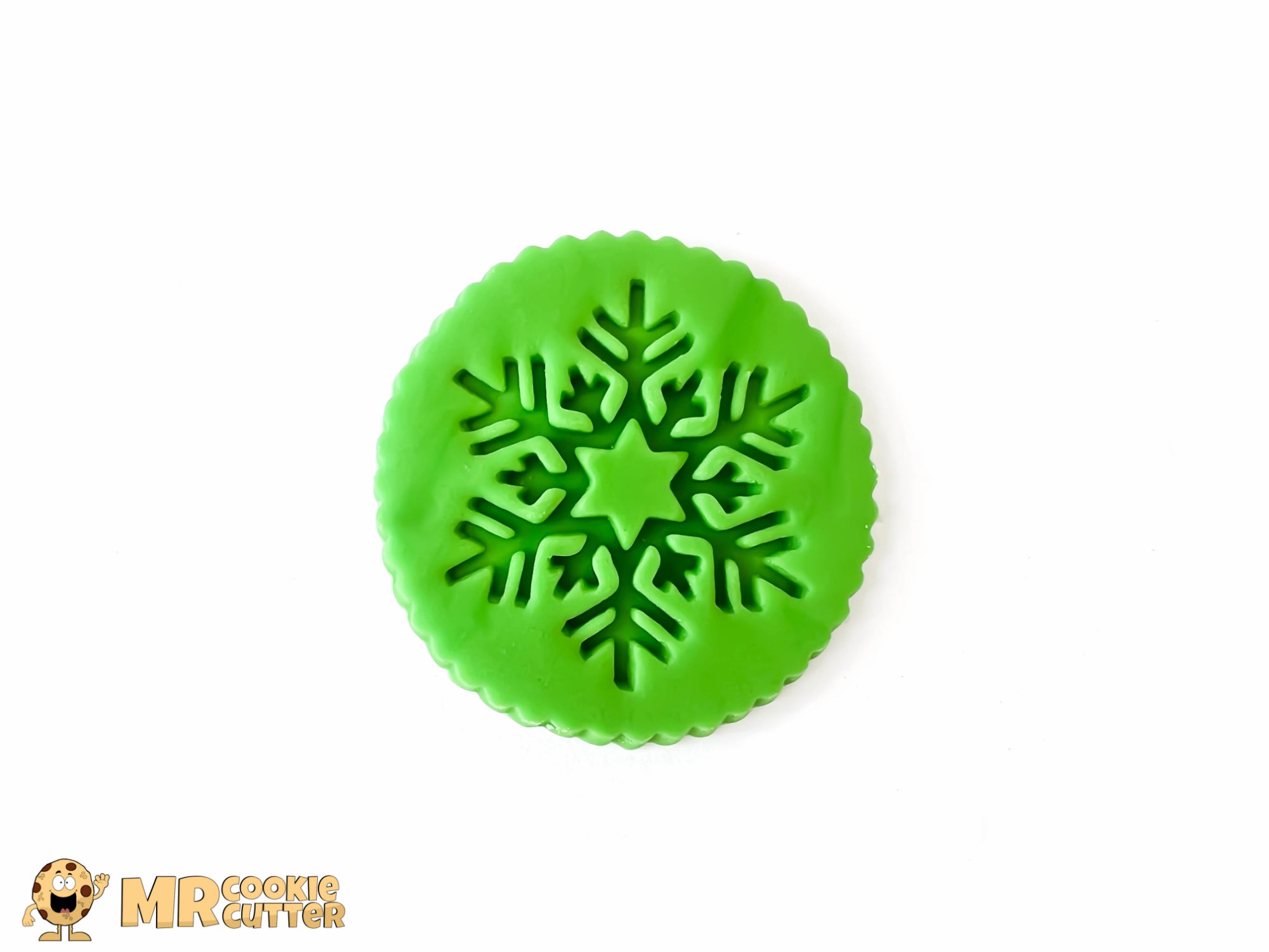 Christmas Snowflake Cupcake Topper