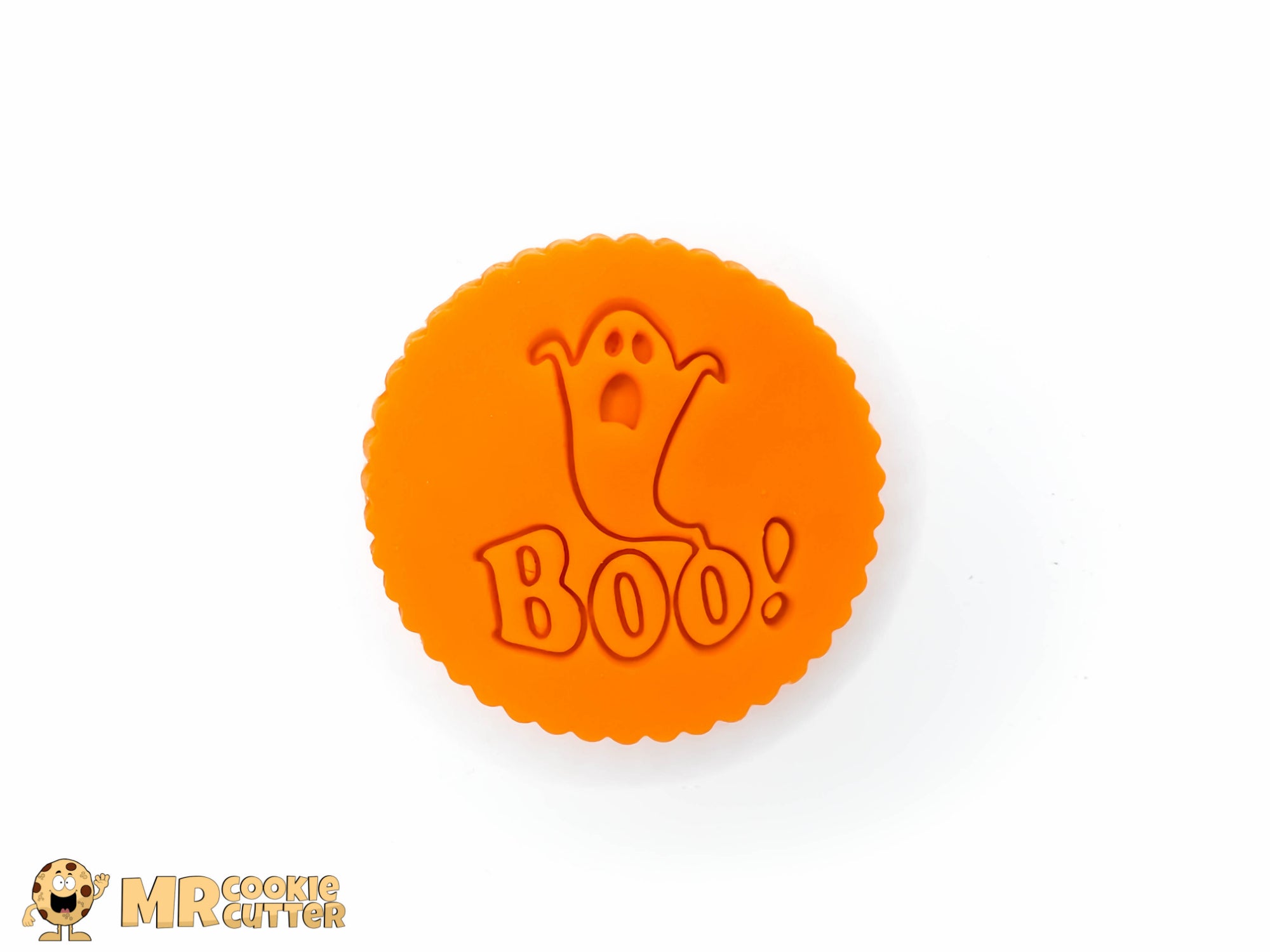 Ghost Halloween Cupcake Topper