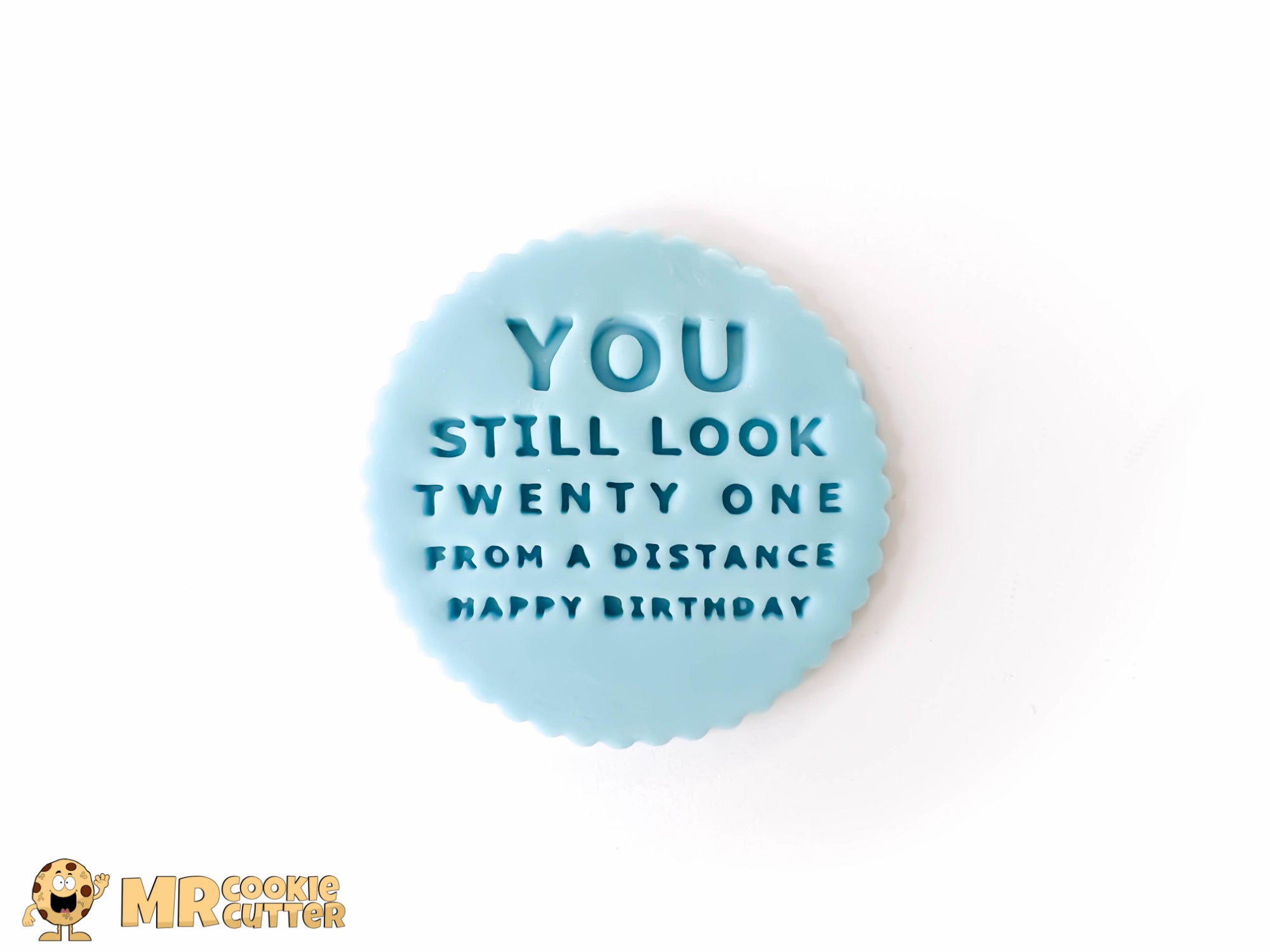 Still Look 21 Birthday Fondant Cupcake Topper