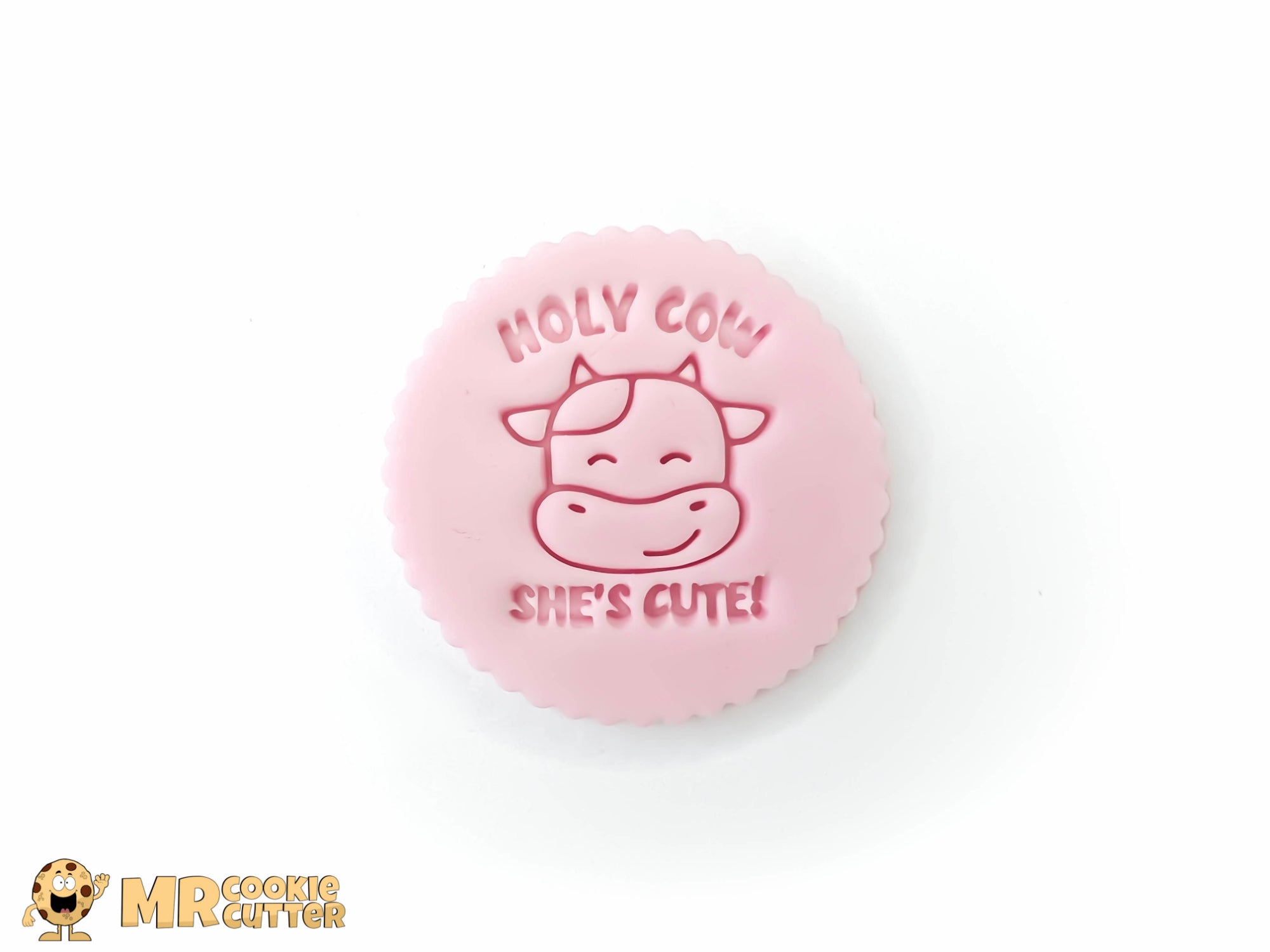 Holy Cow She's Cute Cupcake Topper